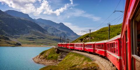 Titelbild für Schweiz – unterwegs mit dem Bernina- und Glacier Express